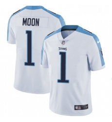 Mens Nike Tennessee Titans 1 Warren Moon White Vapor Untouchable Limited Player NFL Jersey Mens Nike Tennessee Titans 1 Warren Moon White Vapor Untouchable Limited Player NFL Jersey