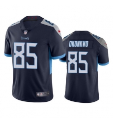 Men's Tennessee Titans #85 Chig Okonkwo Navy Vapor Untouchable Stitched Jersey Men's Tennessee Titans #85 Chig Okonkwo Navy Vapor Untouchable Stitched Jersey