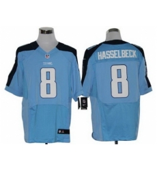 Nike Tennessee Titans 8 Matt Hasselbeck Light Blue Elite NFL Jersey Nike Tennessee Titans 8 Matt Hasselbeck Light Blue Elite NFL Jersey