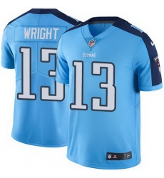Nike Titans #13 Kendall Wright Light Blue Youth Stitched NFL Limited Rush Jersey Nike Titans #13 Kendall Wright Light Blue Youth Stitched NFL Limited Rush Jersey