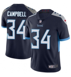 Nike Titans #34 Earl Campbell Navy Blue Alternate Mens Stitched NFL Vapor Untouchable Limited Jersey Nike Titans #34 Earl Campbell Navy Blue Alternate Mens Stitched NFL Vapor Untouchable Limited Jersey