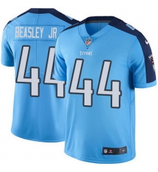 Nike Titans 44 Vic Beasley Jr Light Blue Men Stitched NFL Limited Rush Jersey Nike Titans 44 Vic Beasley Jr Light Blue Men Stitched NFL Limited Rush Jersey
