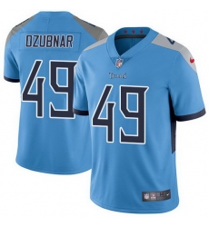Nike Titans 49 Nick Dzubnar Light Blue Alternate Men Stitched NFL Vapor Untouchable Limited Jersey Nike Titans 49 Nick Dzubnar Light Blue Alternate Men Stitched NFL Vapor Untouchable Limited Jersey