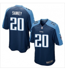 Youth NEW Titans #20 Bishop Sankey Navy Blue Alternate Stitched NFL Elite Jersey Youth NEW Titans #20 Bishop Sankey Navy Blue Alternate Stitched NFL Elite Jersey