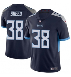 Youth Tennessee Titans 38 L'Jarius Sneed Navy Vapor Limited Stitched Football Jersey Youth Tennessee Titans 38 L'Jarius Sneed Navy Vapor Limited Stitched Football Jersey