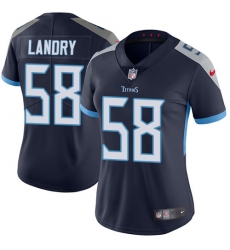 Nike Titans #58 Harold Landry Navy Blue Alternate Womens Stitched NFL Vapor Untouchable Limited Jersey Nike Titans #58 Harold Landry Navy Blue Alternate Womens Stitched NFL Vapor Untouchable Limited Jersey