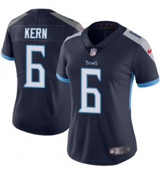 Nike Titans #6 Brett Kern Navy Blue Alternate Womens Stitched NFL Vapor Untouchable Limited Jersey Nike Titans #6 Brett Kern Navy Blue Alternate Womens Stitched NFL Vapor Untouchable Limited Jersey