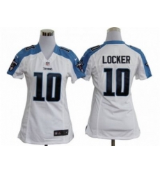 Nike Women NFL Tennessee Titans #10 Jake Locker white Jerseys Nike Women NFL Tennessee Titans #10 Jake Locker white Jerseys