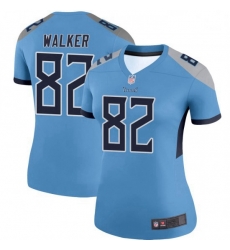 Women Tennessee Titans 82 Delanie Walker Legend Light Blue Limited Jersey Women Tennessee Titans 82 Delanie Walker Legend Light Blue Limited Jersey