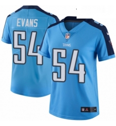 Womens Nike Tennessee Titans 54 Rashaan Evans Limited Light Blue Rush Vapor Untouchable NFL Jersey Womens Nike Tennessee Titans 54 Rashaan Evans Limited Light Blue Rush Vapor Untouchable NFL Jersey