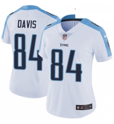 Womens Nike Tennessee Titans 84 Corey Davis White Vapor Untouchable Limited Player NFL Jersey Womens Nike Tennessee Titans 84 Corey Davis White Vapor Untouchable Limited Player NFL Jersey