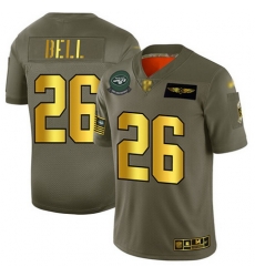Jets 26 Le 27Veon Bell Camo Gold Men Stitched Football Limited 2019 Salute To Service Jersey Jets 26 Le 27Veon Bell Camo Gold Men Stitched Football Limited 2019 Salute To Service Jersey