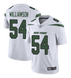 Jets #54 Avery Williamson White Men Stitched Football Vapor Untouchable Limited Jersey Jets #54 Avery Williamson White Men Stitched Football Vapor Untouchable Limited Jersey