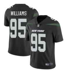 Jets 95 Quinnen Williams Black Alternate Men Stitched Football Vapor Untouchable Limited Jersey Jets 95 Quinnen Williams Black Alternate Men Stitched Football Vapor Untouchable Limited Jersey