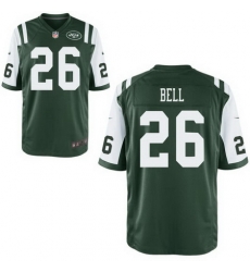 Men Nike Jets 26 Le'Veon Bell Green Game Stitched NFL Jersey Men Nike Jets 26 Le'Veon Bell Green Game Stitched NFL Jersey