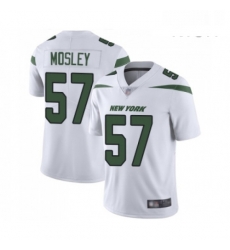 Mens New York Jets 57 CJ Mosley White Vapor Untouchable Limited Player Football Jersey Mens New York Jets 57 CJ Mosley White Vapor Untouchable Limited Player Football Jersey