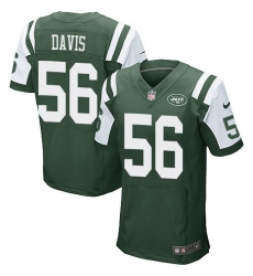 Nike Jets #56 Demario Davis Green Team Color Mens Stitched NFL Elite Jersey Nike Jets #56 Demario Davis Green Team Color Mens Stitched NFL Elite Jersey