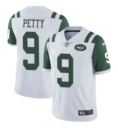 Nike Jets #9 Bryce Petty White Mens Stitched NFL Vapor Untouchable Limited Jersey Nike Jets #9 Bryce Petty White Mens Stitched NFL Vapor Untouchable Limited Jersey