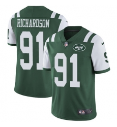 Nike Jets #91 Sheldon Richardson Green Team Color Mens Stitched NFL Vapor Untouchable Limited Jersey Nike Jets #91 Sheldon Richardson Green Team Color Mens Stitched NFL Vapor Untouchable Limited Jersey
