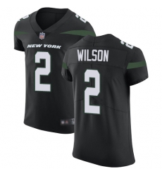 Nike New York Jets 2 Zach Wilson Black Alternate Men Stitched NFL New Elite Jersey Nike New York Jets 2 Zach Wilson Black Alternate Men Stitched NFL New Elite Jersey
