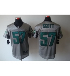 Nike New York Jets 57 Bart Scott Grey Elite Shadow NFL Jersey Nike New York Jets 57 Bart Scott Grey Elite Shadow NFL Jersey