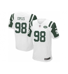 Nike New York Jets 98 Quinton Coples White Elite NFL Jersey Nike New York Jets 98 Quinton Coples White Elite NFL Jersey
