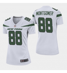 Women New York Jets 88 Ty Montgomery White Vapor Untouchable Limited Jersey Women New York Jets 88 Ty Montgomery White Vapor Untouchable Limited Jersey