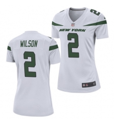 Women Nike New York Jets #2 Zach Wilson White Vapor Limited Jersey Women Nike New York Jets #2 Zach Wilson White Vapor Limited Jersey