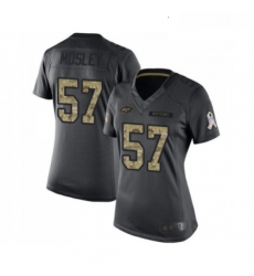 Womens New York Jets 57 CJ Mosley Limited Black 2016 Salute to Service Football Jersey Womens New York Jets 57 CJ Mosley Limited Black 2016 Salute to Service Football Jersey