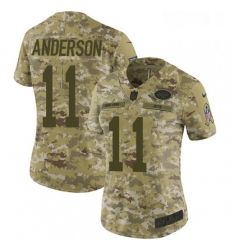 Womens Nike New York Jets 11 Robby Anderson Limited Camo 2018 Salute to Service NFL Jersey Womens Nike New York Jets 11 Robby Anderson Limited Camo 2018 Salute to Service NFL Jersey