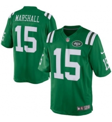 Nike Jets #15 Brandon Marshall Green Youth Stitched NFL Elite Rush Jersey Nike Jets #15 Brandon Marshall Green Youth Stitched NFL Elite Rush Jersey