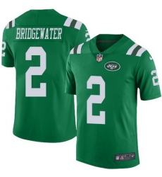 Nike Jets #2 Teddy Bridgewater Green Youth Stitched NFL Limited Rush Jersey Nike Jets #2 Teddy Bridgewater Green Youth Stitched NFL Limited Rush Jersey