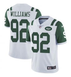 Nike Jets #92 Leonard Williams White Youth Stitched NFL Vapor Untouchable Limited Jersey Nike Jets #92 Leonard Williams White Youth Stitched NFL Vapor Untouchable Limited Jersey