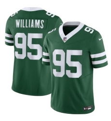Youth New York Jets 95 Garrett Wilson Green 2024 F U S E Vapor Limited Stitched Jersey Youth New York Jets 95 Garrett Wilson Green 2024 F U S E Vapor Limited Stitched Jersey