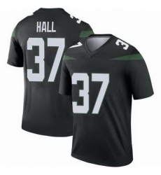 Youth New York Jets Bryce Hall #37 Black Vapor Limited Stitched Football Jersey Youth New York Jets Bryce Hall #37 Black Vapor Limited Stitched Football Jersey