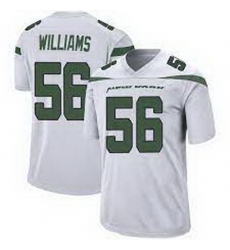 Youth New York Jets Quincy Williams #56 White Vapor Limited Stitched Football Jersey Youth New York Jets Quincy Williams #56 White Vapor Limited Stitched Football Jersey