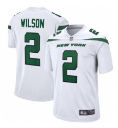 Youth Nike New York Jets #2 Zach Wilson White Vapor Limited Jersey Youth Nike New York Jets #2 Zach Wilson White Vapor Limited Jersey