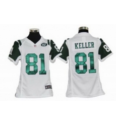 Youth Nike New York Jets 81# Dustin Keller White Jerseys Youth Nike New York Jets 81# Dustin Keller White Jerseys