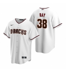 Mens Nike Arizona Diamondbacks 38 Robbie Ray White Home Stitched Baseball Jersey Mens Nike Arizona Diamondbacks 38 Robbie Ray White Home Stitched Baseball Jersey