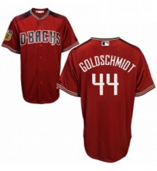 Womens Majestic Arizona Diamondbacks 44 Paul Goldschmidt Authentic Crimson 2017 Spring Training Cool Base MLB Jersey Womens Majestic Arizona Diamondbacks 44 Paul Goldschmidt Authentic Crimson 2017 Spring Training Cool Base MLB Jersey