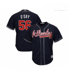Mens Atlanta Braves 56 Darren O Day Replica Blue Alternate Road Cool Base Baseball Jersey Mens Atlanta Braves 56 Darren O Day Replica Blue Alternate Road Cool Base Baseball Jersey