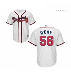 Mens Atlanta Braves 56 Darren O Day Replica White Home Cool Base Baseball Jersey Mens Atlanta Braves 56 Darren O Day Replica White Home Cool Base Baseball Jersey