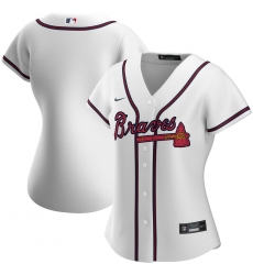 Atlanta Braves Nike Women Home 2020 MLB Team Jersey White Atlanta Braves Nike Women Home 2020 MLB Team Jersey White