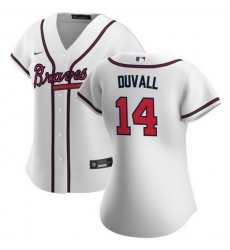 Women Atlanta Braves 14 Adam Duvall Cool Base Stitched Jersey Women Atlanta Braves 14 Adam Duvall Cool Base Stitched Jersey