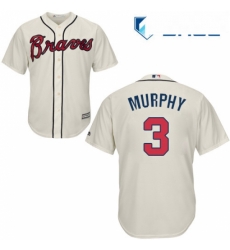 Youth Majestic Atlanta Braves 3 Dale Murphy Authentic Cream Alternate 2 Cool Base MLB Jersey Youth Majestic Atlanta Braves 3 Dale Murphy Authentic Cream Alternate 2 Cool Base MLB Jersey