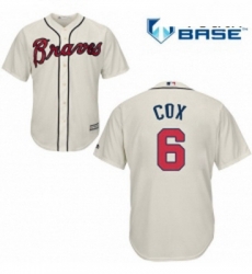 Youth Majestic Atlanta Braves 6 Bobby Cox Authentic Cream Alternate 2 Cool Base MLB Jersey Youth Majestic Atlanta Braves 6 Bobby Cox Authentic Cream Alternate 2 Cool Base MLB Jersey