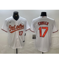 Men Baltimore Orioles 17 Cowser White 2024 Home Limited Cool Base Stitched Baseball Jersey 1 Men Baltimore Orioles 17 Cowser White 2024 Home Limited Cool Base Stitched Baseball Jersey 1