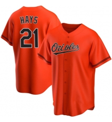 Men Baltimore Orioles #21 Austin Hays Orange Stitched Baseball Jersey Men Baltimore Orioles #21 Austin Hays Orange Stitched Baseball Jersey