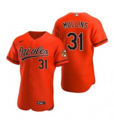 Men Baltimore Orioles 31 Cedric Mullins Orange jersey Men Baltimore Orioles 31 Cedric Mullins Orange jersey