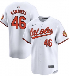 Men Baltimore Orioles 46 Craig Kimbrel White 2024 Home Limited Cool Base Stitched Baseball Jersey Men Baltimore Orioles 46 Craig Kimbrel White 2024 Home Limited Cool Base Stitched Baseball Jersey